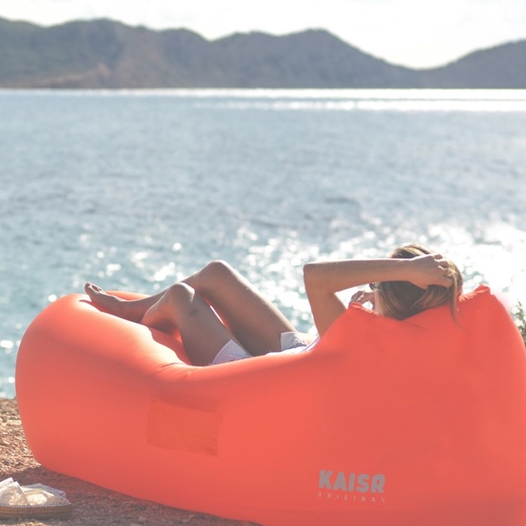 Kaisr Inflatable Lounger - Blue - Picture 4 of 6